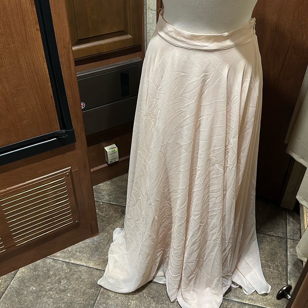 Light pink skirt